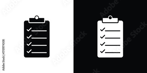 Task list icon design illustration. icon concept in flat