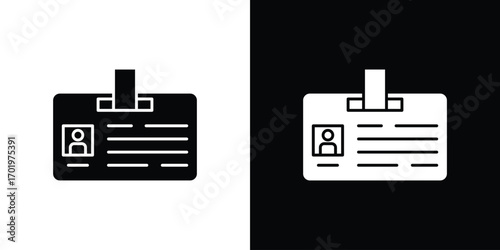 Security badge icon design illustration. icon concept in flat