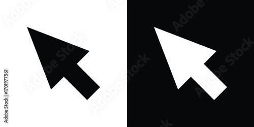 Mouse icon design illustration. icon concept in flat