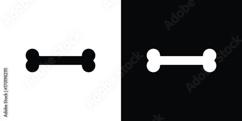 Bones icon design illustration. icon concept in flat