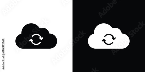 Backup icon design illustration. icon concept in flat