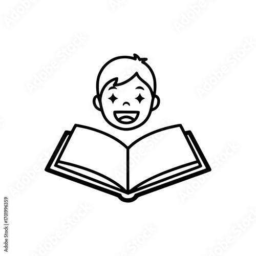 Children's literature icon