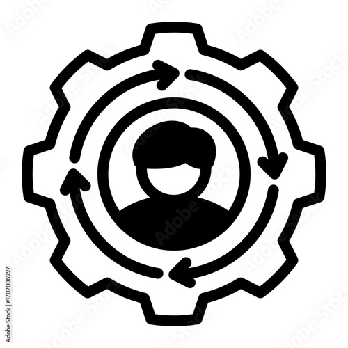 Corporate Organization Governance icon from the Corporate icon collection (Mixed Style)