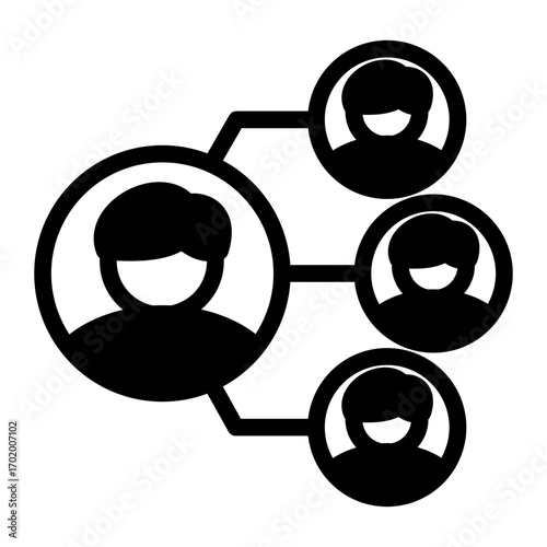 Corporate Executive Chief icon from the Corporate icon collection (Mixed Style)
