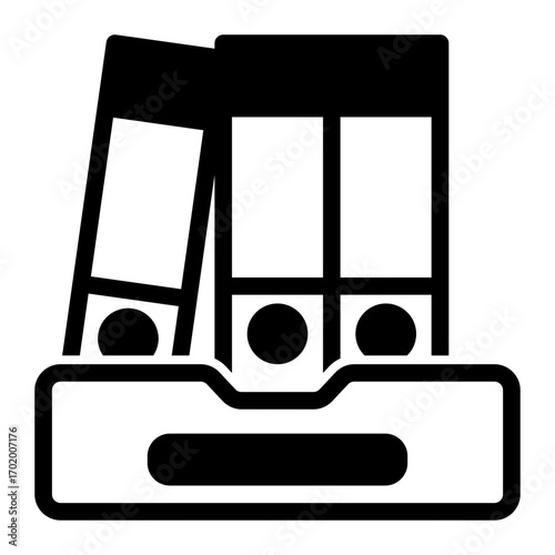 Corporate Document Directory icon from the Corporate icon collection (Mixed Style)
