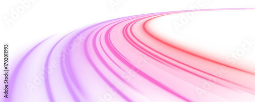 Abstract fiber-optic beams flash across a light surface, representing high-speed connectivity. The glowing paths enhance futuristic style. Ideal for networking and cloud designs. PNG