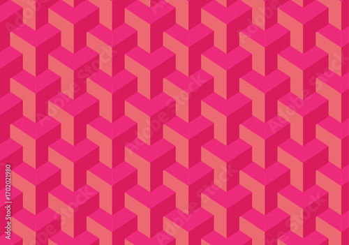 Red,orange,green,light olive, light and dark pink ,purple colour 3d style pattern abstract baground.