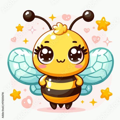 cute animated bee