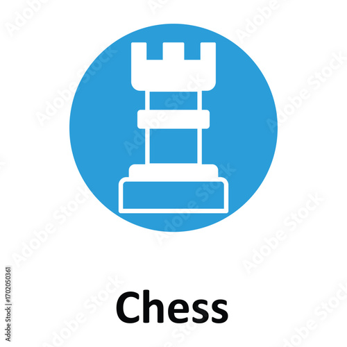 Chess Vector icon which can easily modify or edit
