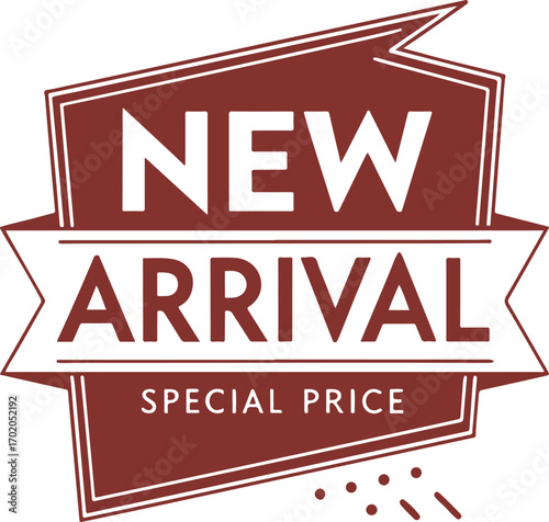 New Arrival Special Price Badge