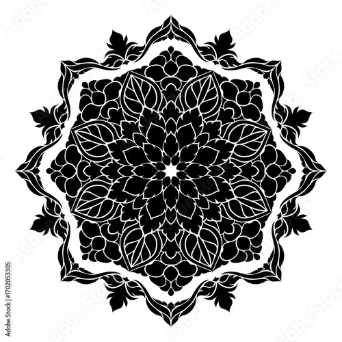 elegant and classy mandala design for coloring book, mandala art for adults, teens and kids coloring book