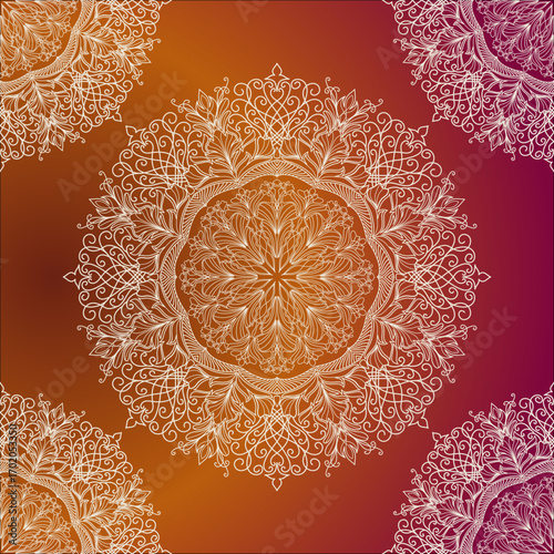 elegant and classy mandala design for coloring book, mandala art for adults, teens and kids coloring book