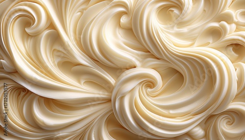 vanilla frosting icing background