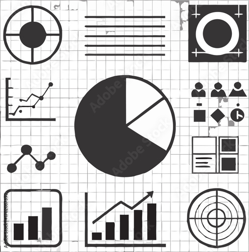 set of infographic elements