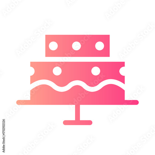 cake gradient icon