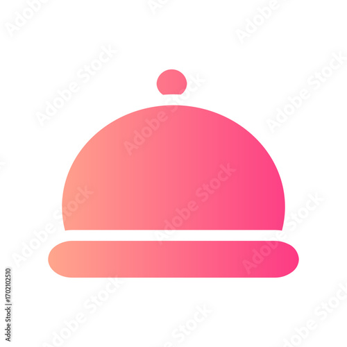 serving gradient icon