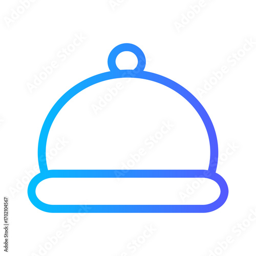 serving gradient icon