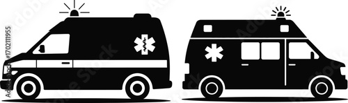Ambulance Vector Icons