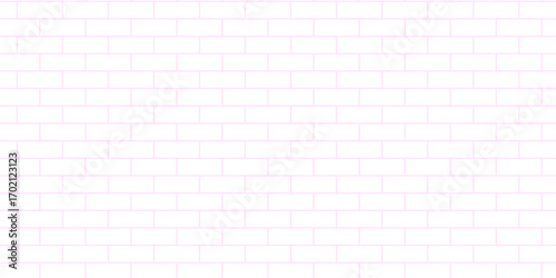 white brick wall texture and solid bricks seamless pattern background.	