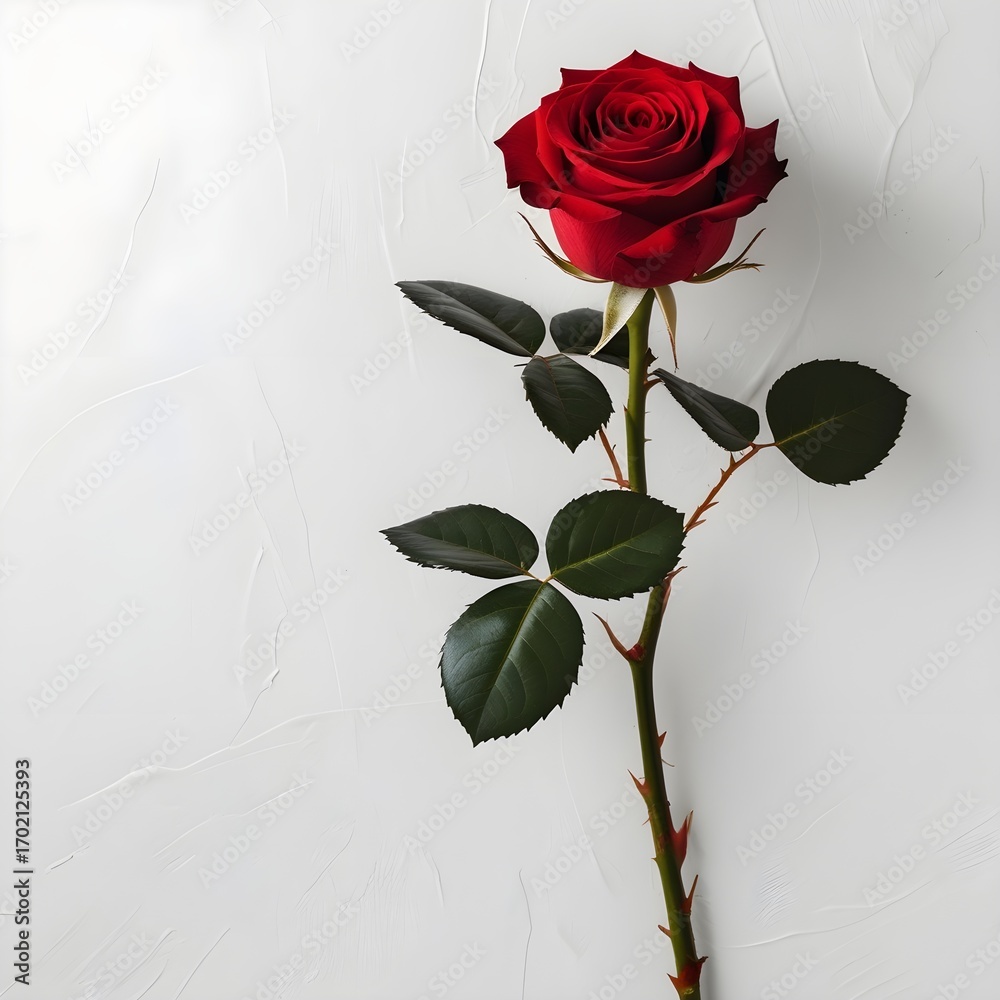 custom made wallpaper toronto digitalrose with leaves and throns 