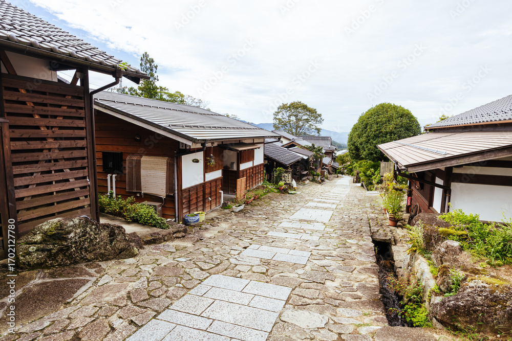 Fototapeta premium Magome-Juku Post Town in Japan
