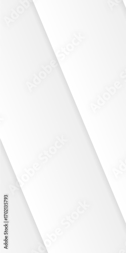 A clean and modern abstract vector background with overlapping white planes creating subtle depth and shadow.