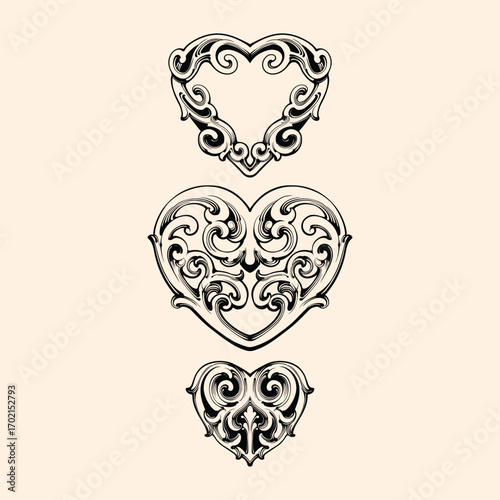 ornamental vector art floral motif