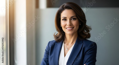 Confident Businesswoman Portrait. Free Download Confident Businesswoman Portrait. - GFXLoad