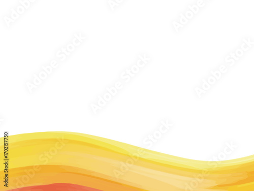 水彩絵の具のフレーム