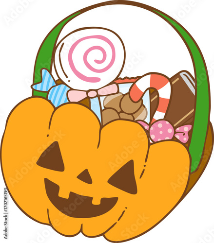 ハロウィンお菓子バッグ