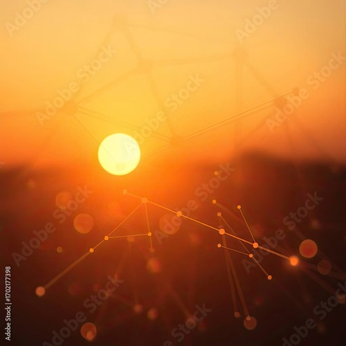 Abstract technology background business intelligence 
