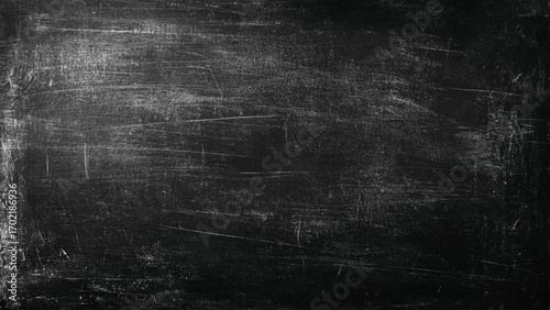 Chalk rubbed out on blackboard texture background, grunge background. 
