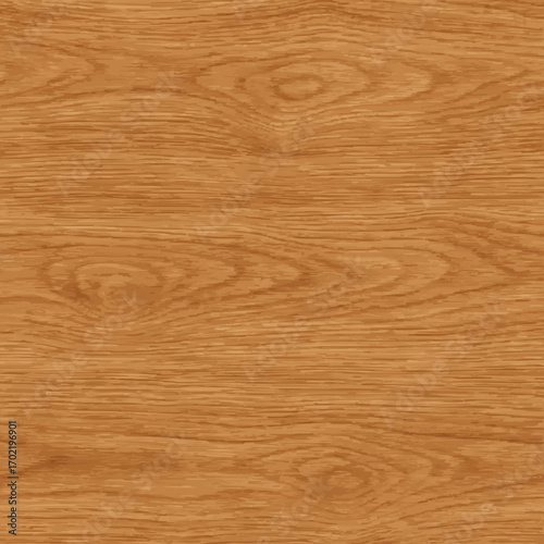 Seamless light brown wood grain texture background. Realistic wooden plank surface for interior design and decor