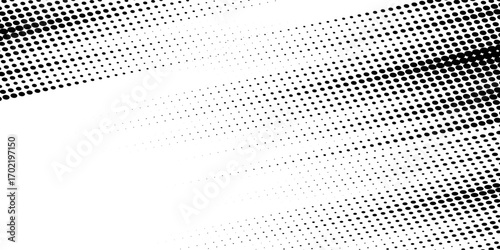 Grunge halftone gradient background. Faded grit noise texture. White and black sand wallpaper. Retro pixelated backdrop. Anime or manga style comic overlay. eps 10