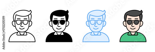Cool Style Icon Set Multiple Style Collection