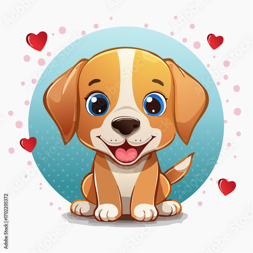 Niedlicher Hundewelpe