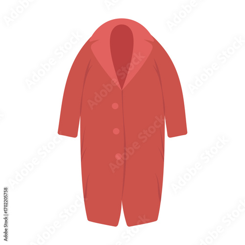 Winter clothes collection with coats, sweaters, scarves and warm accessories