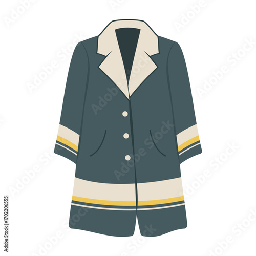 Winter clothes collection with coats, sweaters, scarves and warm accessories