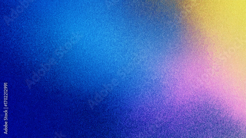 Colorful Pink Yellow Turquoise Gradient Noisy Grain Background Texture Light Gradient Grainy Abstract Vector with Pastel Purple Mesh Blur Design