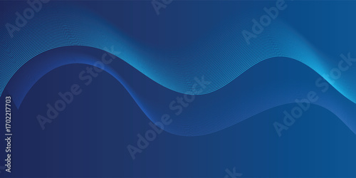 Abstract blue background with flowing lines for futuristic concept. Dynamic waves. modern vector illustration eps 10