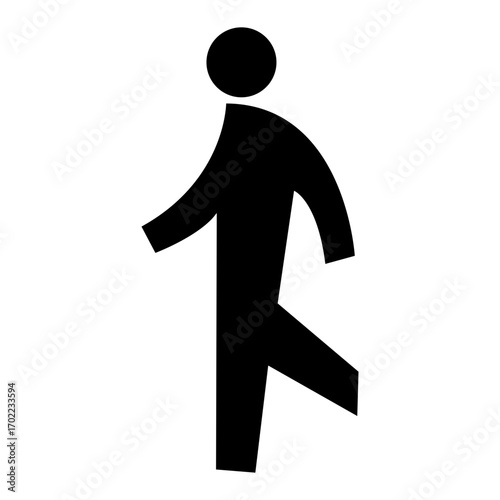歩く人のピクトグラム