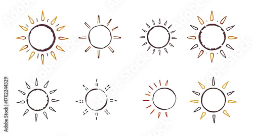 sun, sunlight, suns, bright, sunny, day, daylight, sky, warm, summer, heat, solar, morning, noon, afternoon, sunset, sunrise, nature, energy, shine, shining, glow, radiant, yellow, golden, circle, rou