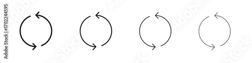 Exchange icon vector graphics. black style vector icons