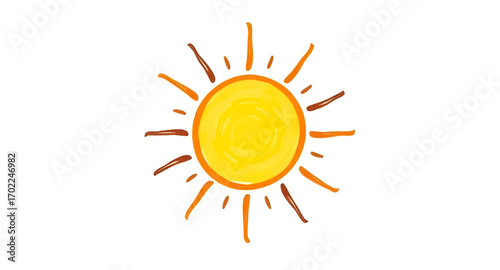 sun icon vector, radiant sun circle, stylized heat icon, solar power symbol, summer day element, eco sun design, light beam graphic, sunshine outline, nature rays vector, decorative sunrise, heat sour