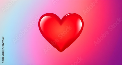 Quadro su tela hearts, heart, love, romantic, passion, affection, valentine, wedding, family, r