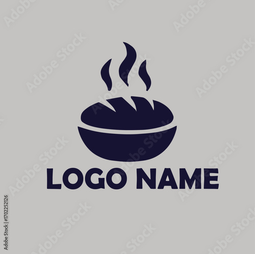 Home Baking Homemade, Food, Kitchen logo simple flat vector illustration Icon