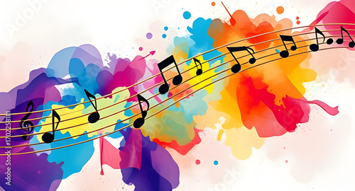 melody background, harmony wallpaper, treble clef background, bass clef design, sheet music backdrop, abstract music notes, floating music notes, decorative music background, classical music pattern, 