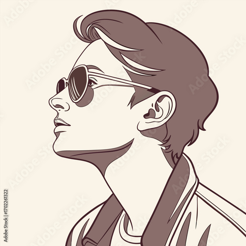 Stylized emoji wearing cool sunglasses with realistic 3d shading perfect for banners and advertisements featuring vibrant colors and modern design elements