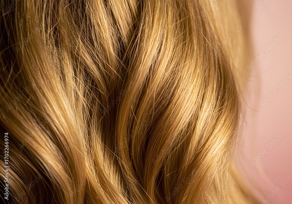 Fototapeta premium long hair with long blond hair