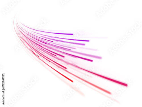 Neon wave with glowing spray and pink liquid flow across abstract cyberspace.
